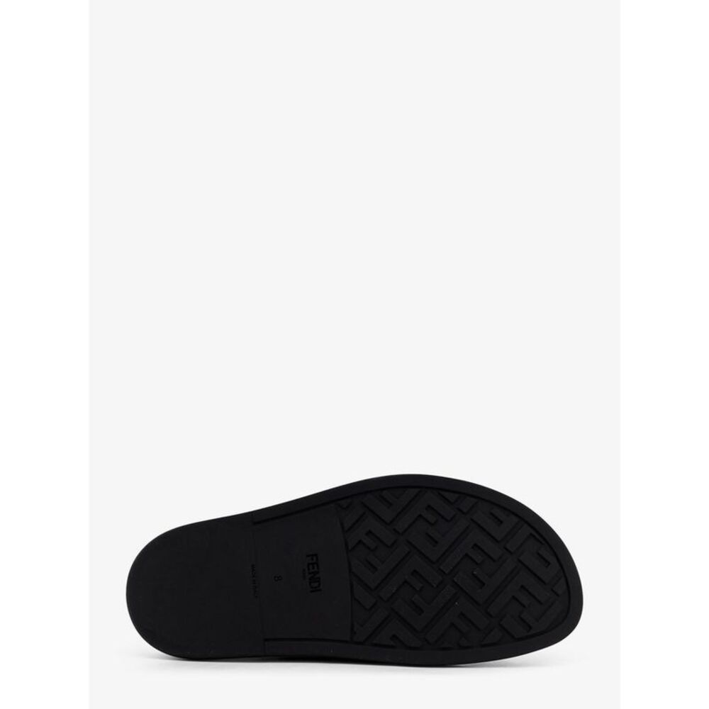 Fendi Men Feel Sandals In Ff Jacquard Fabric - Picture 4 of 5